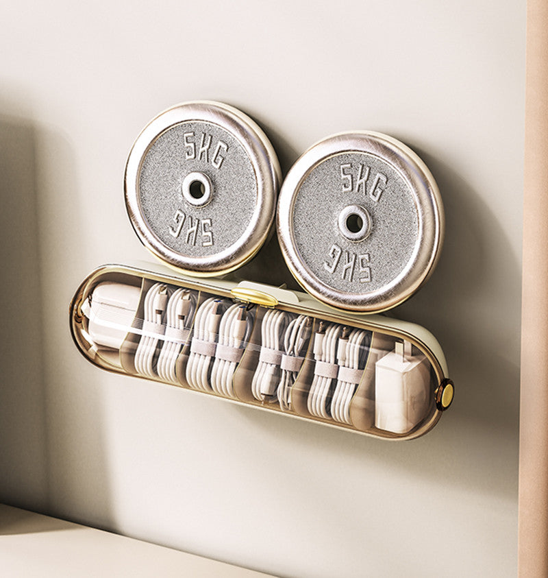 Cable Organizer Box - Compact Cable Storage Case