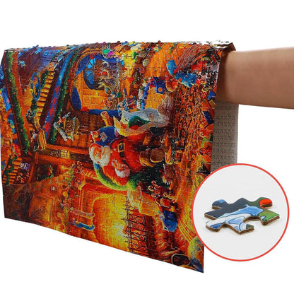 Festive Holiday Countdown Puzzle Calendar - 1008 Piece Jigsaw