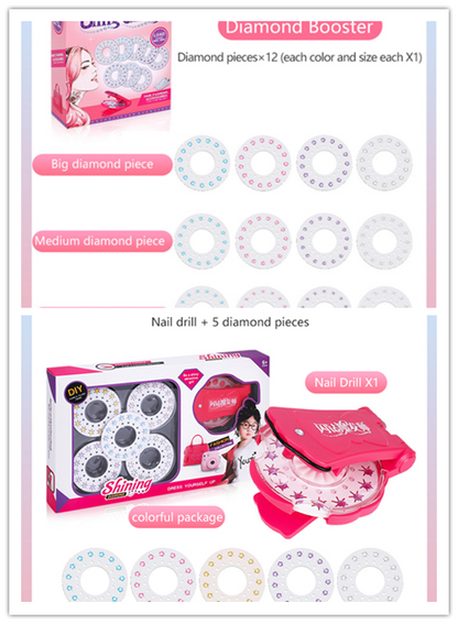 Easy Kids Hair Braider Kit with Beads & Accessories