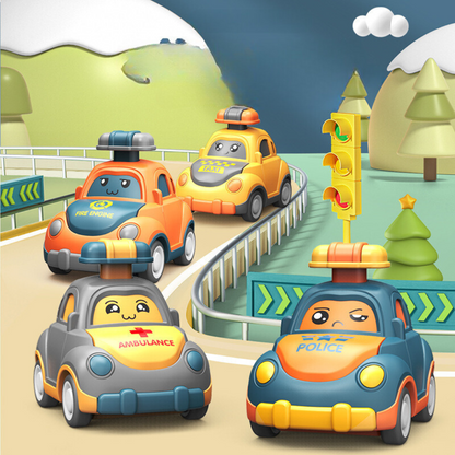 Fun Toy Cars - Push and Go