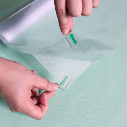 Colorful Transparent Glass Window Sticker Film