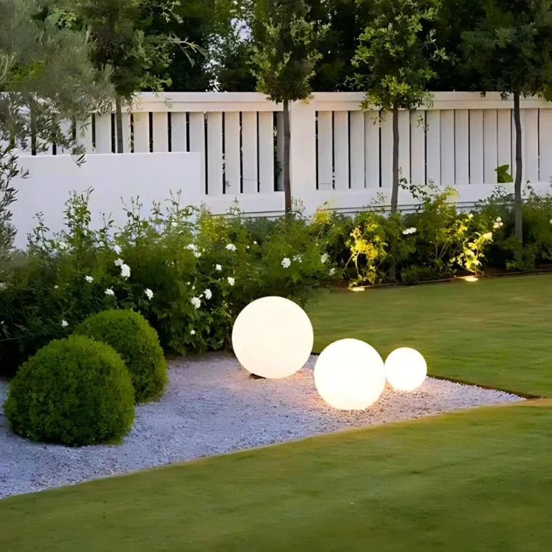 Colorful Outdoor Solar LED Globe Light