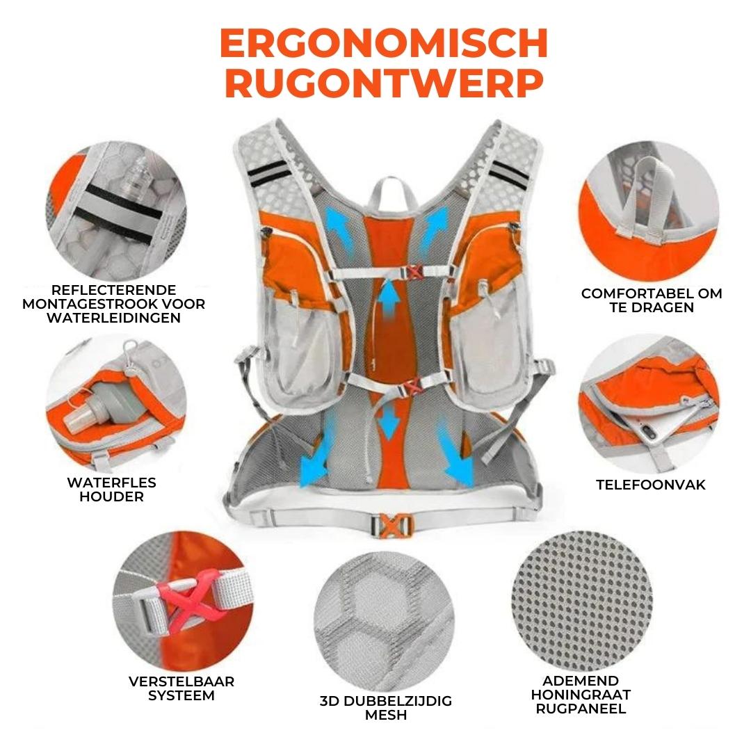 Lightweight Hiking Backpack with Built-in Water Reservoir