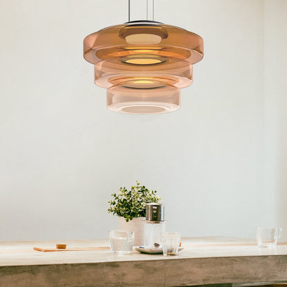 Modern Round Hanging Light Fixture for Homes