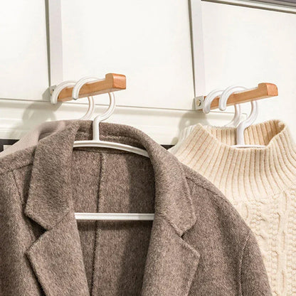 Space Saving Collapsible Door Clothes Hook