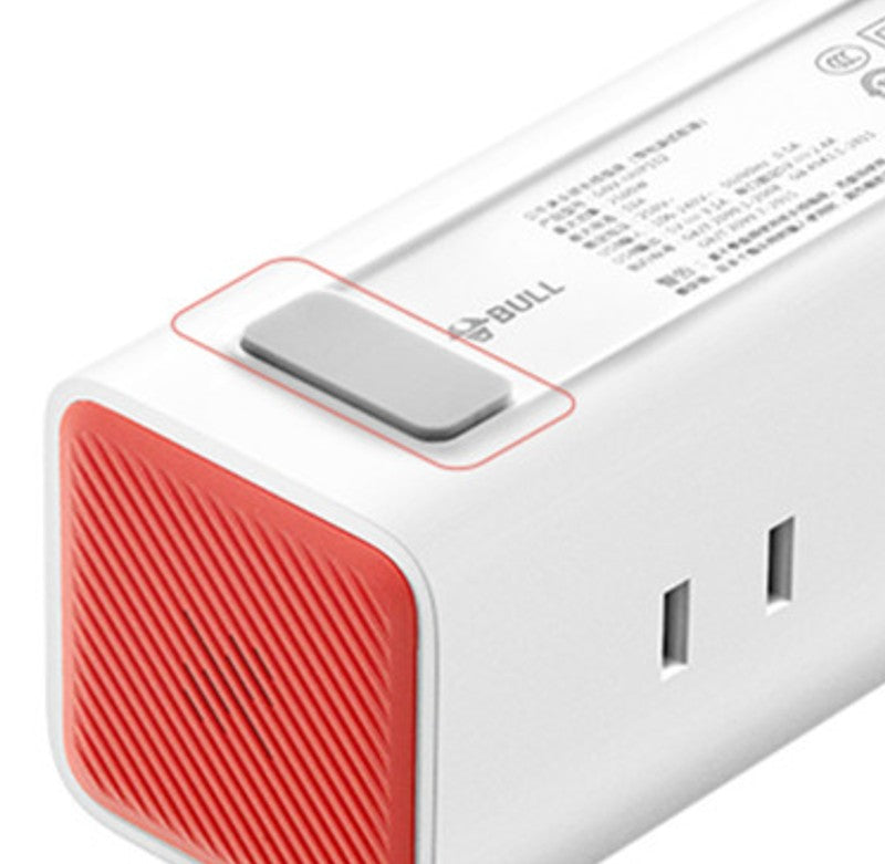Compact Bedside USB Charging Station with Alarm Clock