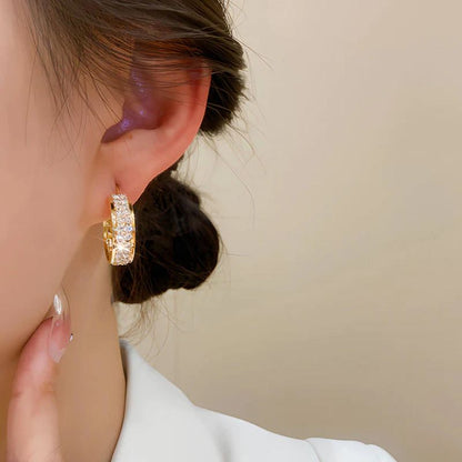 Detox Lymph Node Circle Earrings