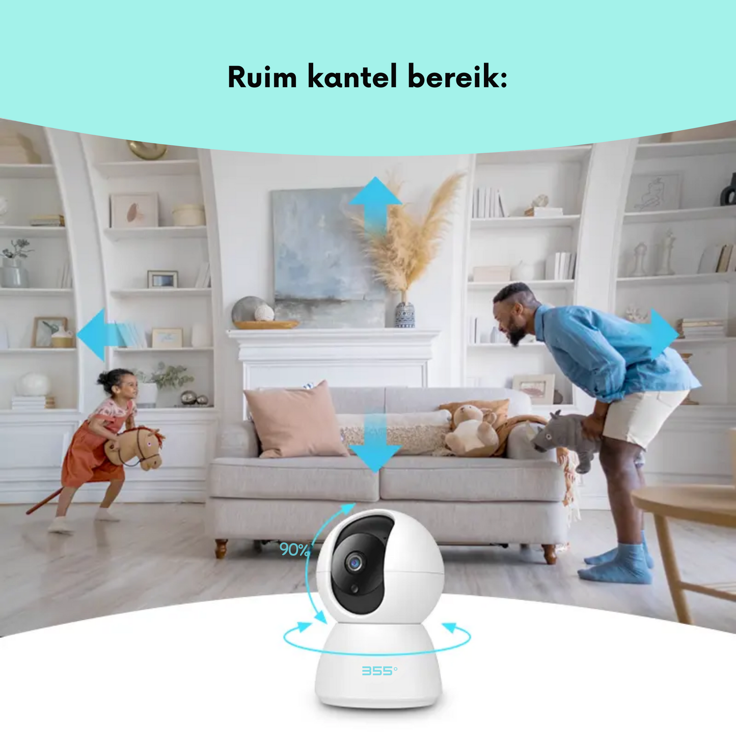 Wi-Fi Pet Monitoring Smart Camera