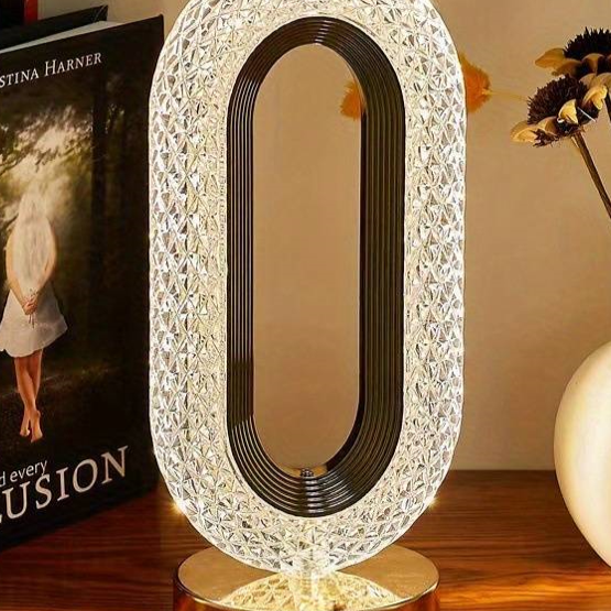 Luxurious Glass Table Lamp