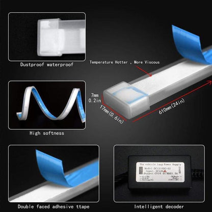 Easy Fit LED Day Night Running Light Strip