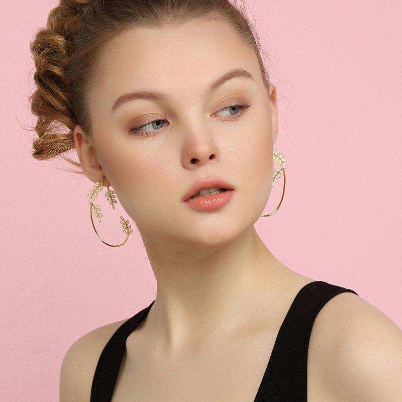 Sparkling Crystal Drop Earrings