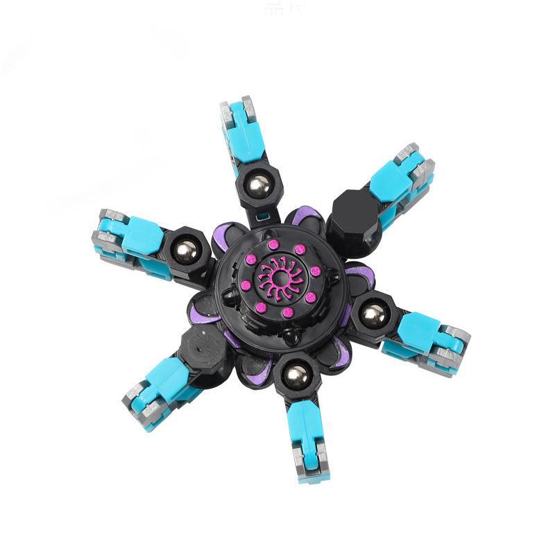 Colorful Metal Spin Top Toy