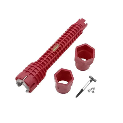Heavy Duty 8-in-1 Basin Pipe Wrench Tool