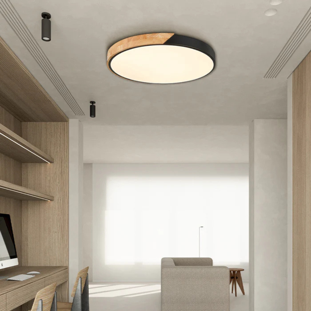 Stylish Wood LED Ceiling Lamp