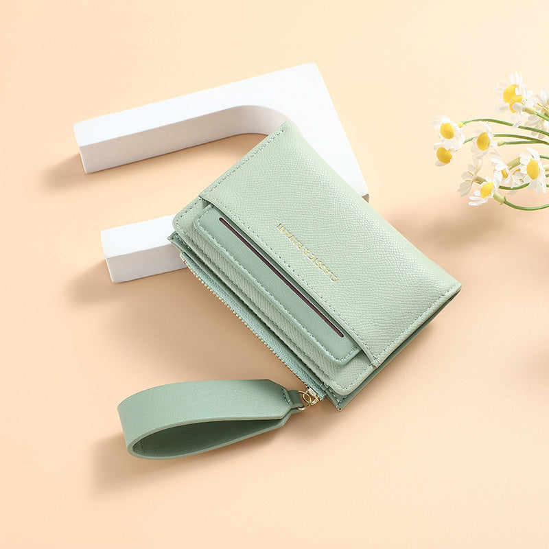 Practical Zip Around Wallet with Multiple Card Pockets