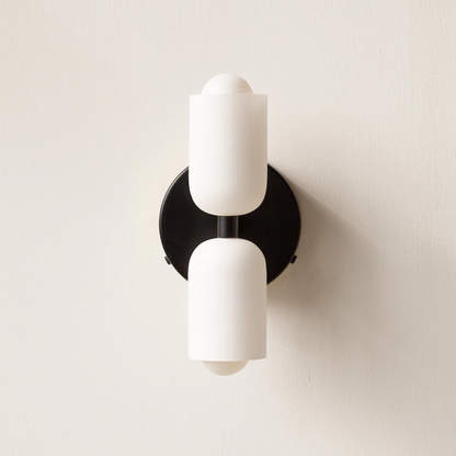 Contemporary Dual Head Wall Light