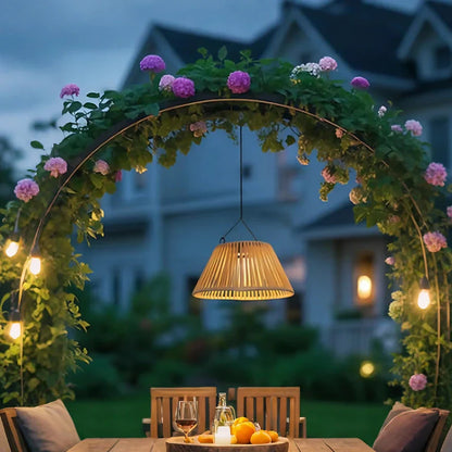 Outdoor Solar Powered String Lantern