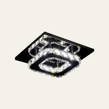 Luxury Crystal LED Ceiling Light Fixture