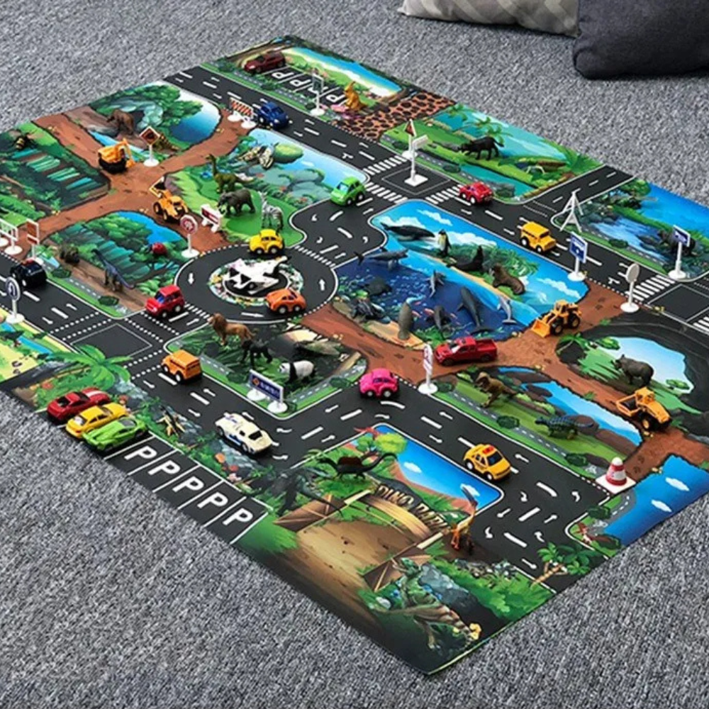 Durable Kids Playmat – Fun Learning Activity Mat - Fesara