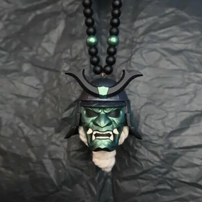 Japanese Warrior Car Charm Pendant