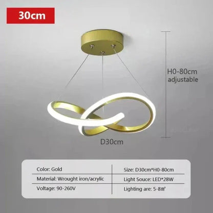Stylish Wave LED Ceiling Light