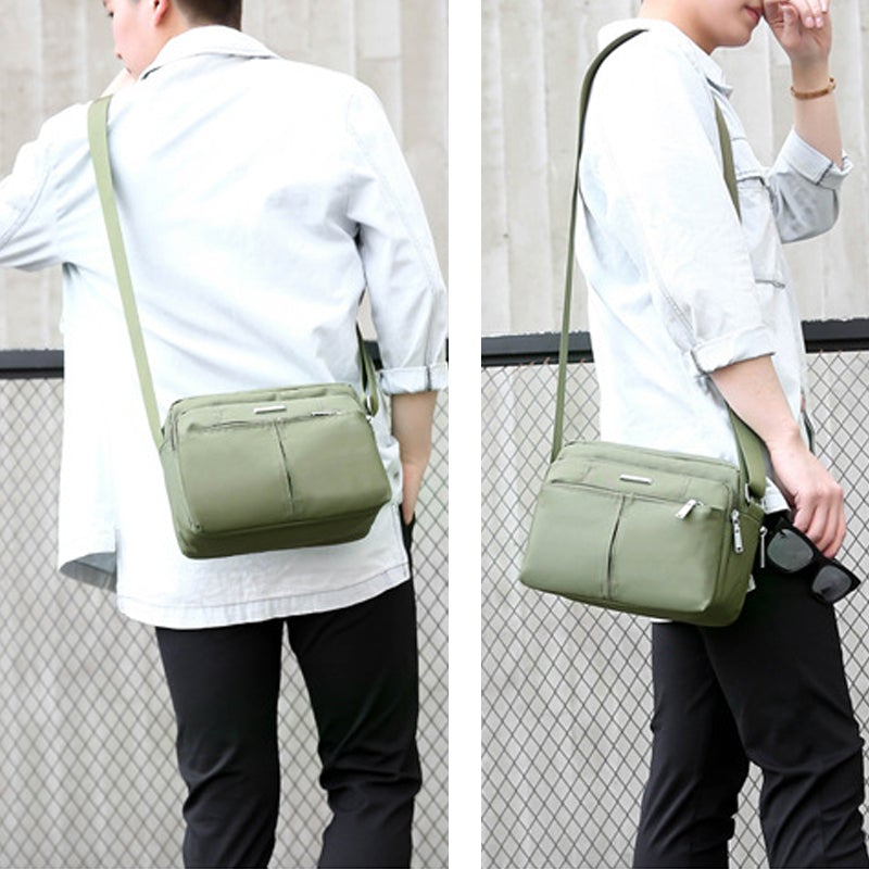 Durable Everyday Water Resistant Messenger Shoulder Bag