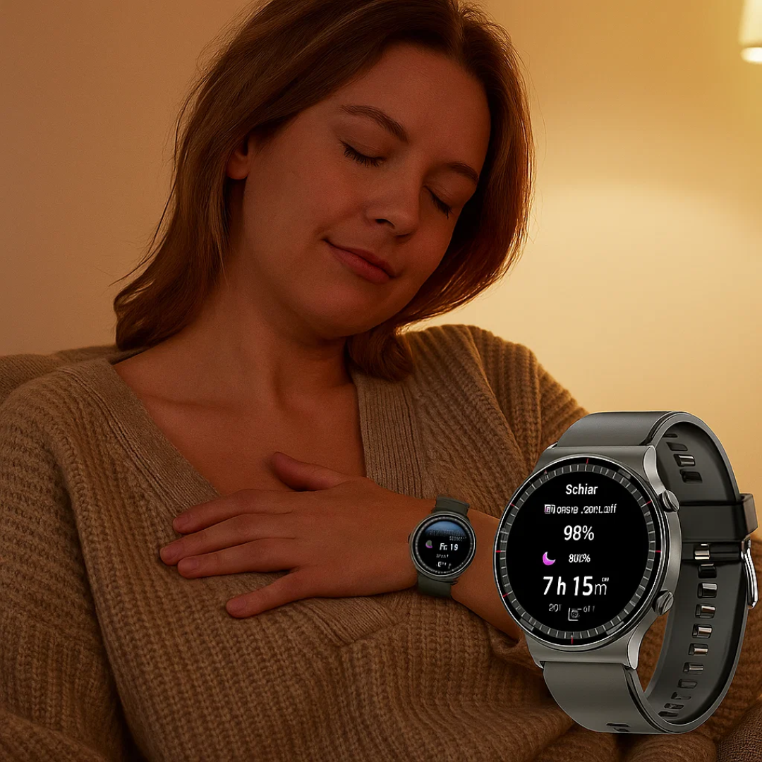 Accurate ECG Smartwatch with Continuous Health Tracking