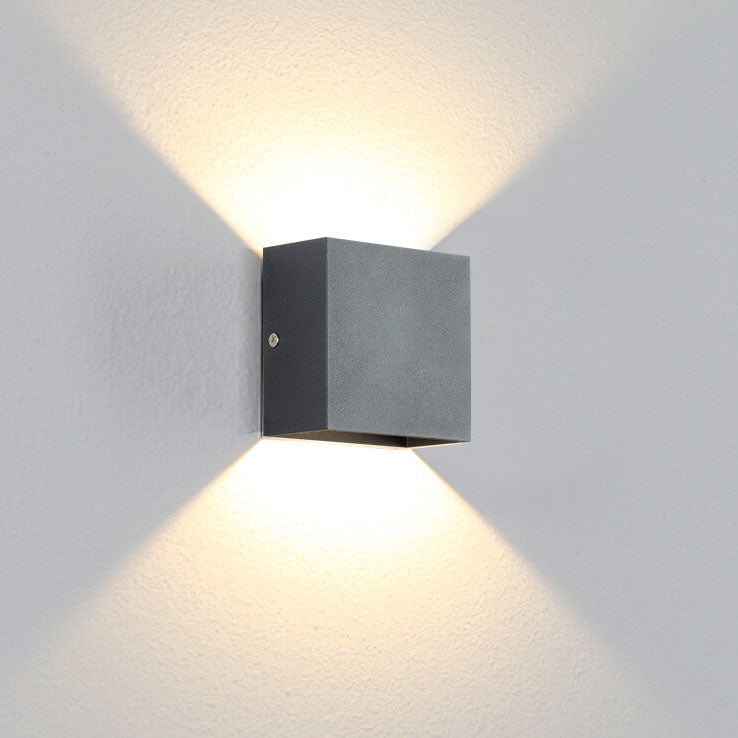 Contemporary Slim LED Wall Light Fixture