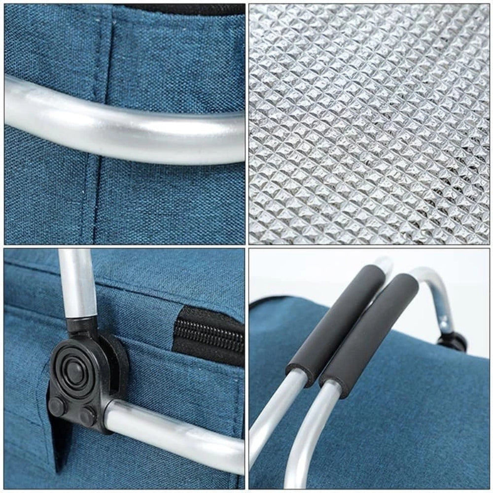 Collapsible Thermal Outdoor Food Basket Cooler Bag