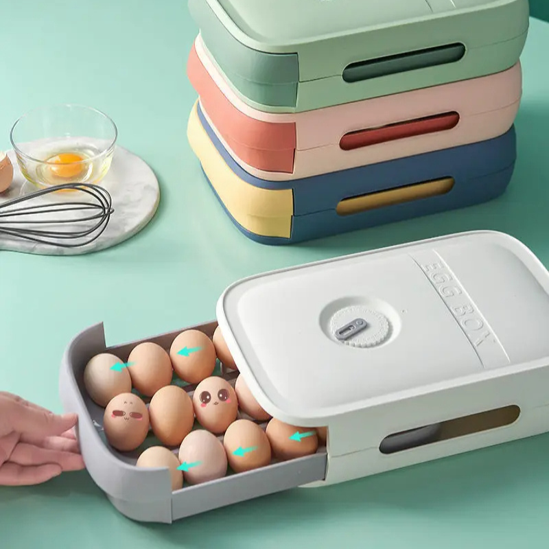 EggSafe Organizer - Compact Egg Storage Container