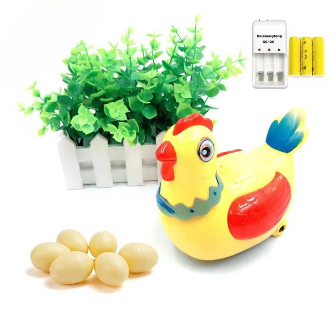 Fun Musical Egg Laying Chicken Toy - Fesara