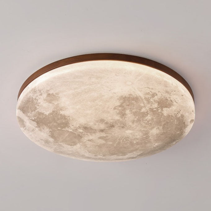 Simple Round White LED Ceiling Light Fixtures