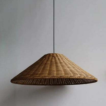 Natural Bamboo LED Hanging Light