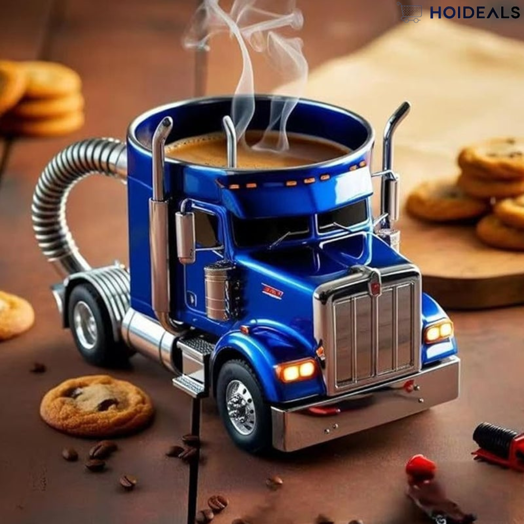 Premium Ceramic Car Mug - Unique Driver Gift