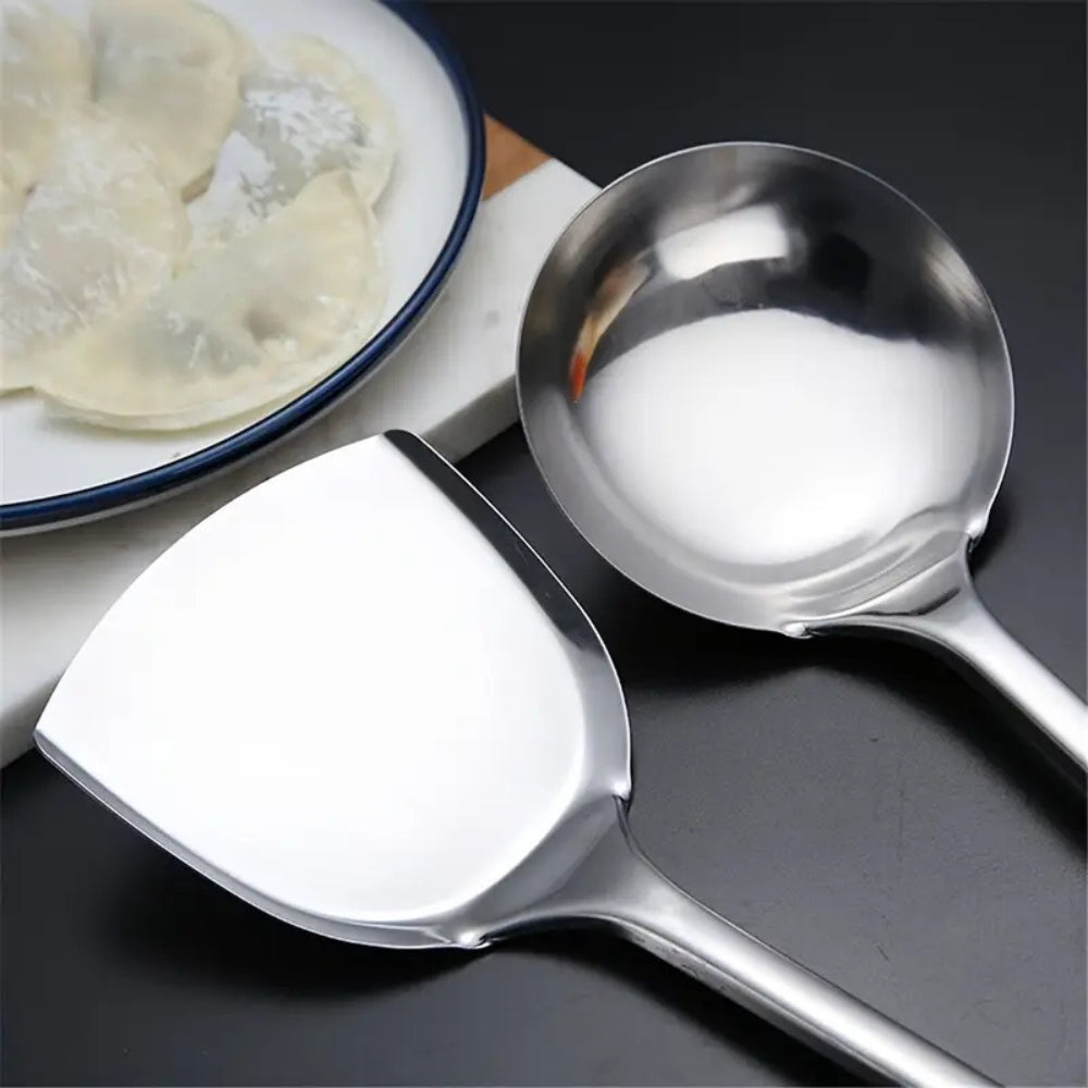 Essential Kitchen Tool Set 5 Piece Stainless Steel Utensils