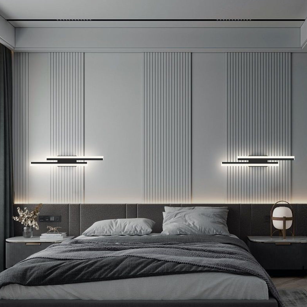Modern Slim LED Wall Lamp for Bedroom and Hallway