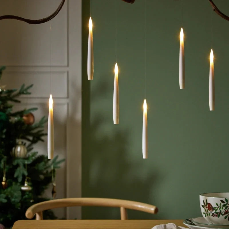 Warm Glow Floating LED Candle Light Set