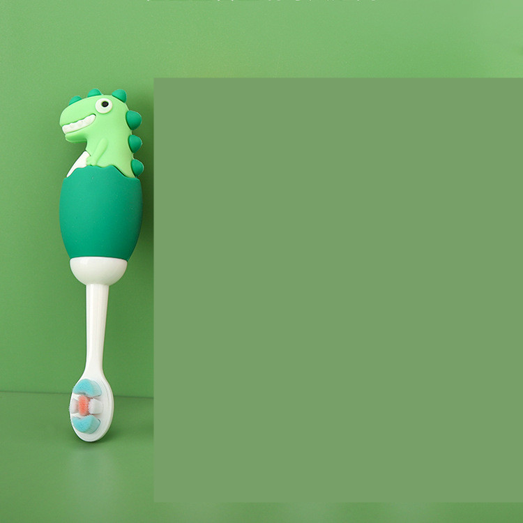 Fun Dinosaur Kids Toothbrush - Gentle Baby Toothbrush - Fesara