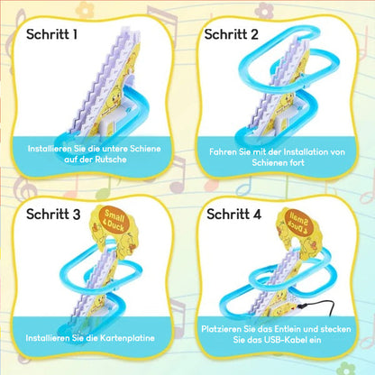 Colorful Mini Golf Duck Figures Set