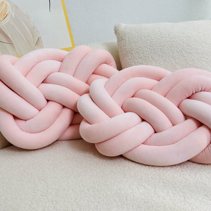 Plush Cloud Pillow - Soft Sleep Pillow with Button Detail