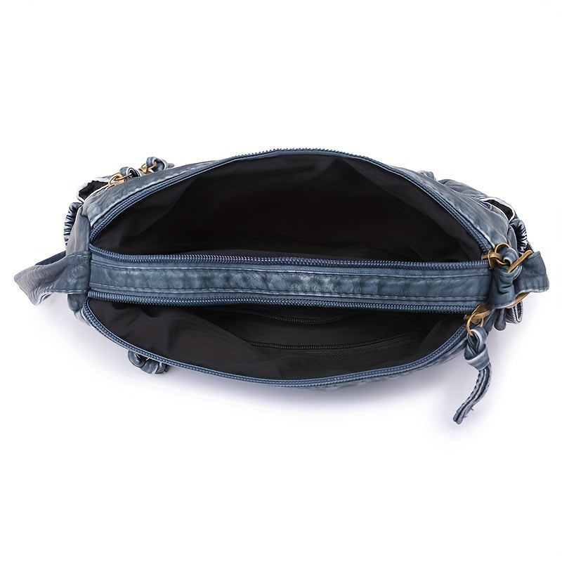 Chic Woven Tote Bag - Lightweight Everyday Shoulder Bag