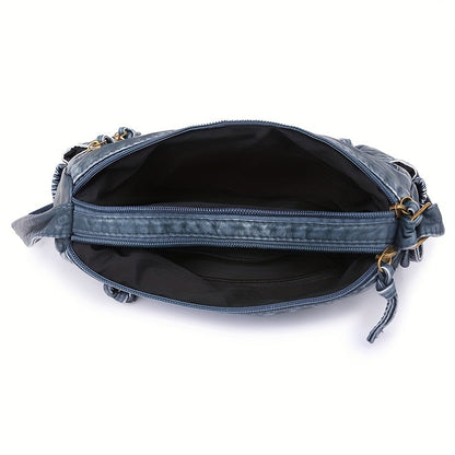 Chic Woven Tote Bag - Lightweight Everyday Shoulder Bag