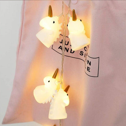 Colorful Unicorn Fairy String Lights 10 Pack