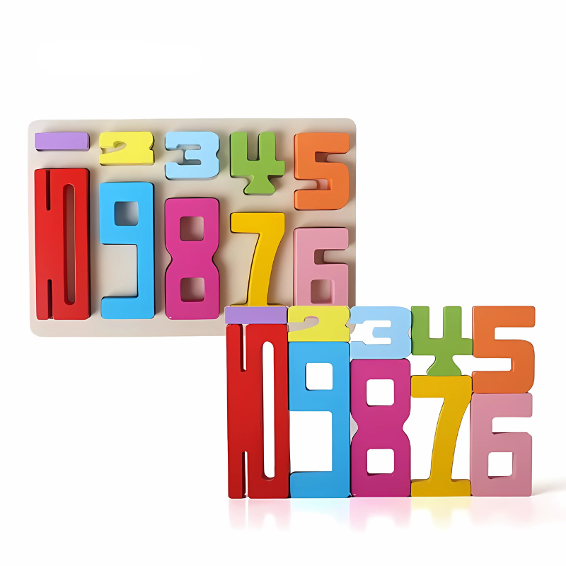 Stylish Number Display Clock - Fesara