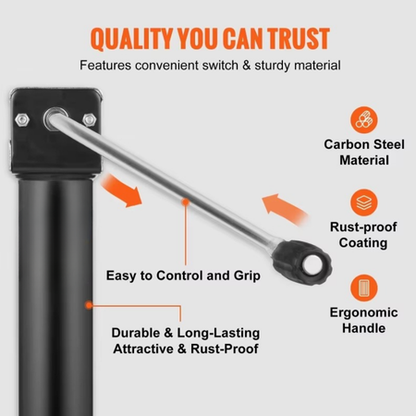 Strong Steel A-Frame Trailer Jack 5000lb Heavy Duty