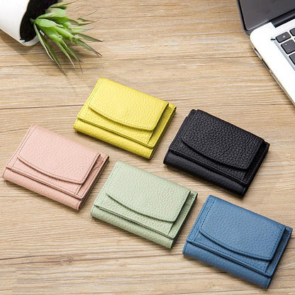 Genuine Leather RFID Blocking Wallet