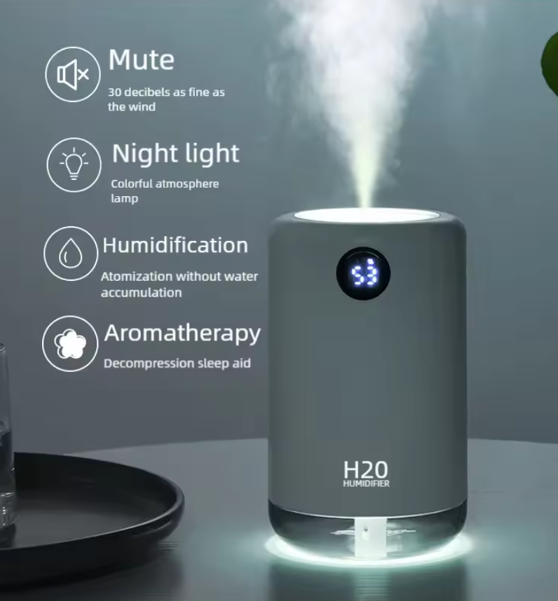 Mini USB Travel Humidifier - Compact Air Purifier