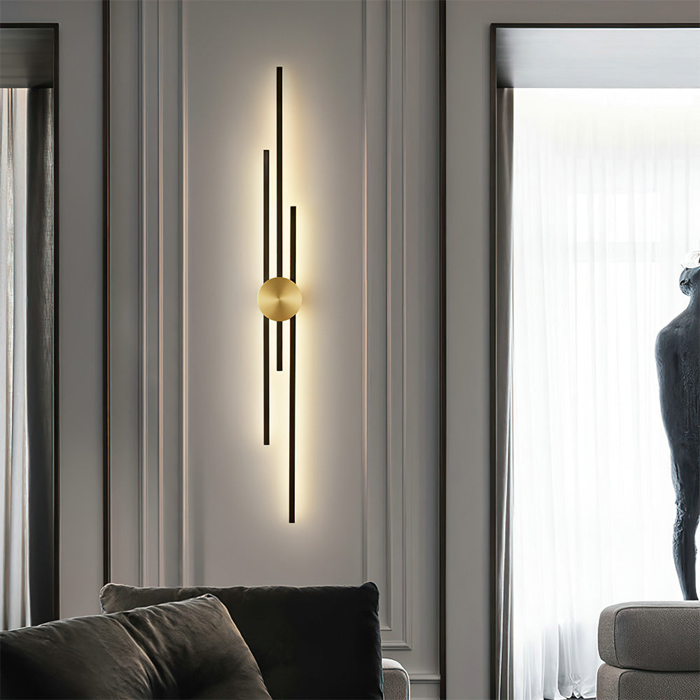 Luxury Gold LED Wall Lamp for Home Decor Lighting