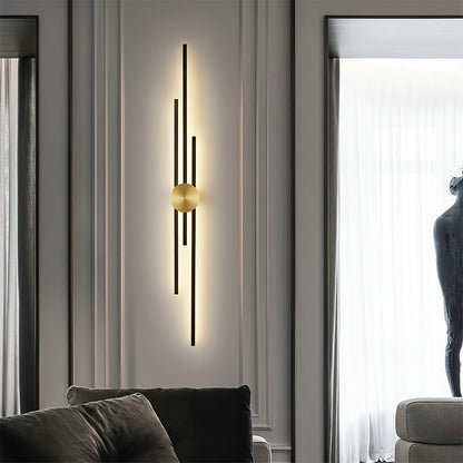 Luxury Gold LED Wall Lamp for Home Decor Lighting