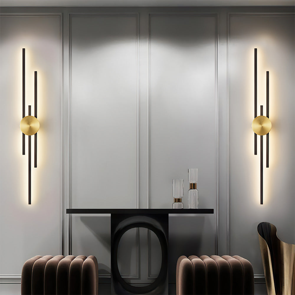 Luxury Gold LED Wall Lamp for Home Decor Lighting